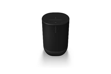 Sonos Move 2 | Wireless Portable Speaker with WiFi, Bluetooth, compatible with Amazon Alexa, 24-Hour Battery Life, Wireless Charging Base - Black