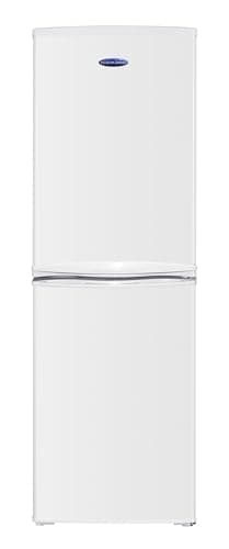 IceKing IK8951EW 48cm Freestanding 50/50 Split Fridge Freezer - White (White)