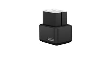 GoPro Dual Battery Charger + 2 Enduro Batteries (HERO12 Black/HERO11 Black/HERO10 Black/HERO9 Black) - Official GoPro Accessory
