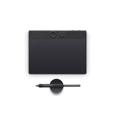 Wacom Intuos Pro Small, the innovative pen tablet incl. Wacom Pro Pen 3, compact and lightweight - ideal for creators on the go or those with limited desk space, without compromising on performance