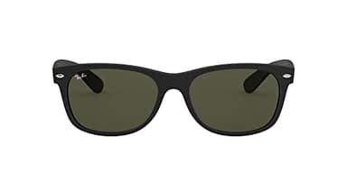 Ray-Ban Unisex New Wayfarer Sunglasses, Black, 55 mm UK