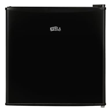 Kuhla Table Top Mini Freezer 31 Litre Capacity Black Freestanding Small Freezer with Adjustable Feet, Removable Shelf & Reversible Door KTTFZ0E5B