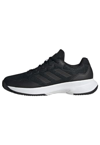 adidas Men's Gamecourt 2.0 Tennis Shoes, Core Black/Core Black/Grey Four, 9 UK