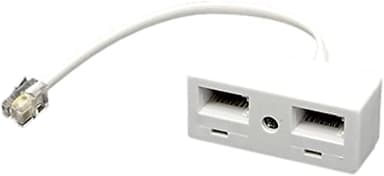XYWHPGV Dual UK Telephone B-T- Plug to RJ11 Socket Convertor and Adapter for Landline Telephone(c0c58 13983 cc7e5 ec3f3 d8965 0bea1