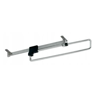 B2C Wardrobe Pull Out Clothes Hanger Rail/Extending Rail/Storage Organiser Complete kit Garment Bracket Closet Accessory Metal (350mm)