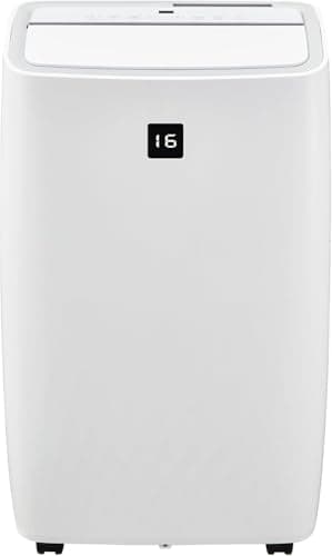 12,000 BTU Portable Air Conditioner - 3-in-1 Portable AC Units for Rooms Up to 550 Sq.Ft(approx.) | Remote, LED Display, 24H Timer | Includes Window Kit & Extendable Hose, White-3033