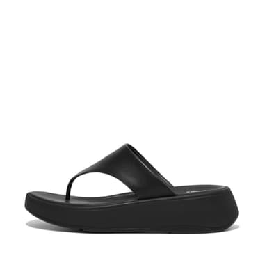 Fitflop Women's F-Mode Flatform Wedge Sandal, All Black, 6.5 UK