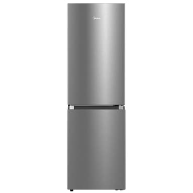 Midea 50/50 Total No Frost Fridge Freezer - Silver - D Rated