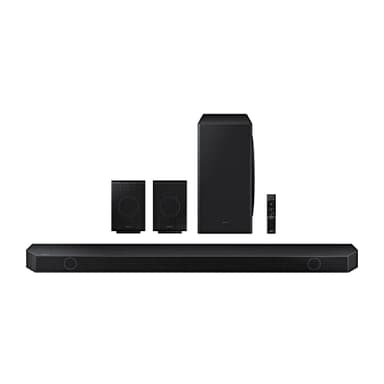 Samsung Q930B Soundbar Speaker (2022) - 9.1.4ch Surround Sound System With Alexa Built-In, Dolby Atmos DTS:X, Wireless Subwoofer & Rear Speakers With Spacefit Sound And Night & Voice Enhancer
