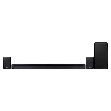 Samsung Q990C Soundbar Speaker (2023) - 22 Speaker Home System With Wireless Dolby Atmos Rear Speakers And Subwoofer, Alexa Built In, Smart Surround Sound, Bluetooth, WiFi & Airplay