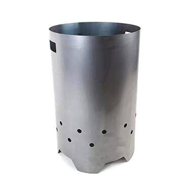 Volcann Garden Waste Incinerator Bin - Great British Heavy-Duty Steel - Rustic Over Time - Large Garden and Outdoors Furnace and Incinerator - Solid Construction