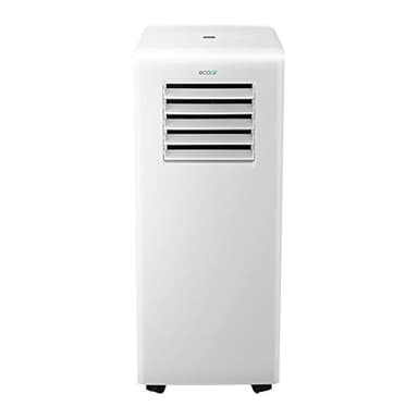 EcoAir 6-in-1 Portable Air Conditioner 9000 BTU with Remote Control. Powerful Energy Saving Air Conditioning with Energy Efficiency Rating Class A | Free Window Seal Kit | Crystal MK2