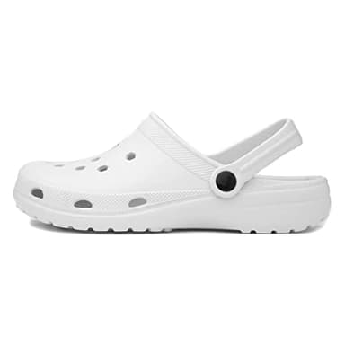 shoezone - Summer Womens White EVA Clog - Size 4 UK - White