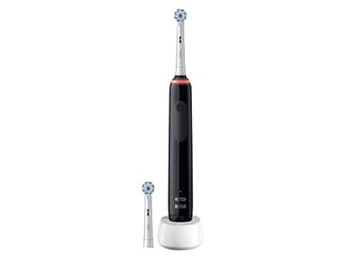 Oral-B Pro 3 3000, Electric Toothbrush, 1 Brush, Remove up to 100% Dental Plaque, Black