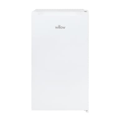 Willow WUCFZ48W 60L Small Freezer with Recessed Handle, Reversible Door, Undercounter Freezer, Adjustable Thermostat, 4* Rating - White