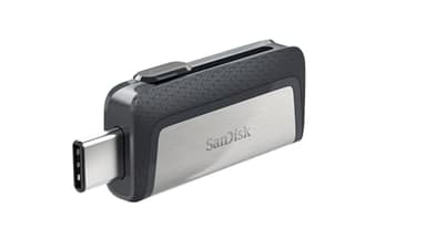 SanDisk 164113 256GB Ultra Dual Drive USB Type-C Flash Drive , for smartphones, tablets, Macs and computers,Black