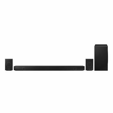 Samsung Q990D Q-Symphony 11.1.4ch Cinematic Dolby Atmos Wi-Fi Soundbar with Subwoofer and Rear Speakers