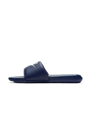 NIKE Men's Victori One Slipper, Midnight Navy White Midnight Navy, 9 UK