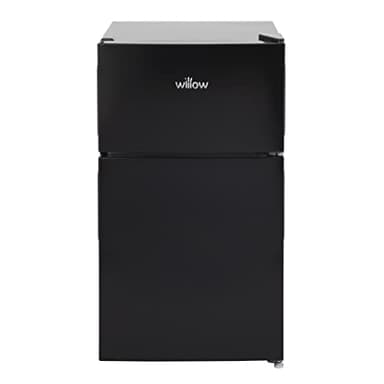 Willow WB50UCFF 86L Under Counter Fridge Freezer with 4* Freezer Rating, Adjustable Thermostat, Low Noise Level, 2 Years Warranty - Black