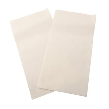 Ceramic Fiber Paper 3 mm High Temperature Ceramic Fiber Rectangle Paper Insulation Gasket Paper DIY Cut Fireproof Insulation Sheet for Pellet Stove, Wood Stove, Kiln, Boiler(2PCS)