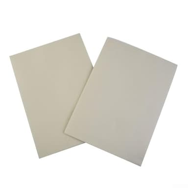 Eawfgtuw A4 21 * 29Cm High Temperature 3Mm Ceramic Fiber Gasket Paper DIY Cut Fireproof Insulation Sheet, Flue Pipe Stove Glass Seal Heat Resistant Gasket Material Multi Fuel Stove(A)