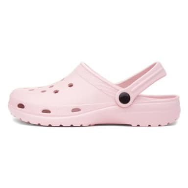 shoezone - Summer Womens Nude EVA Clog - Size 4 UK - Pink