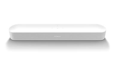 Sonos Beam (Gen 2). The compact smart soundbar for TV, music and more. (White) (Renewed)