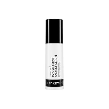 The INKEY List 15% Vitamin C and EGF Serum Helps to Intensively Brighten All Skin Types 30ml