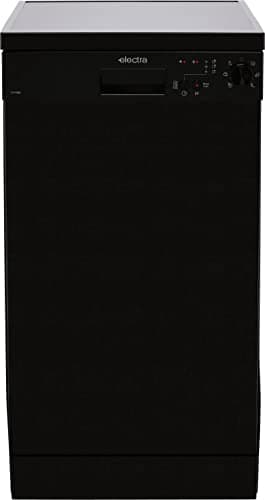 Electra C1745BE Slimline Dishwasher - Black - E Rated