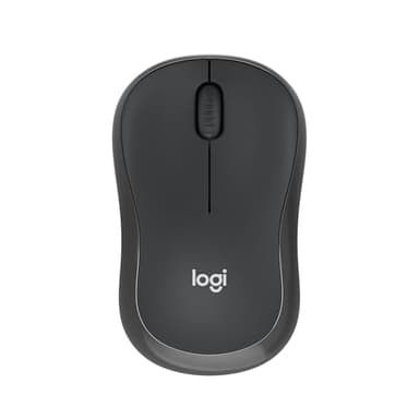 Logitech M240 Silent Bluetooth Mouse, Wireless, Compact, Portable, Smooth Tracking, 18-Month Battery, for Windows, macOS, ChromeOS, Compatible with PC, Mac, Laptop, Tablets - Graphite