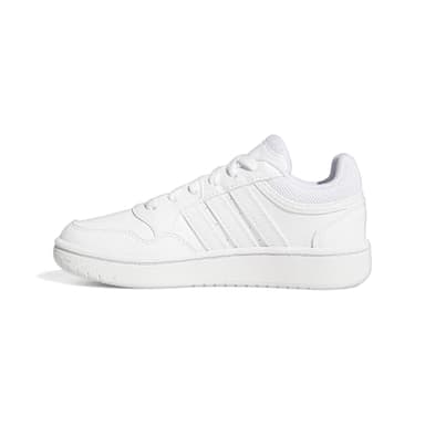 adidas Hoops Shoes, Cloud White/Cloud White/Cloud White, 4 UK