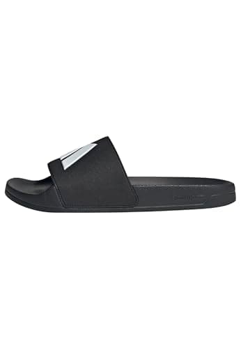 adidas Unisex ADILETTE SHOWER SLIDES, Core Black/Cloud White/Core Black, 9 UK