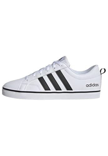 adidas Unisex VS Pace 2.0 Shoes, Cloud White / Core Black / Cloud White, 10 UK