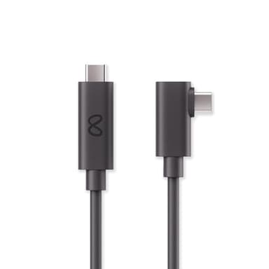 Meta Quest Link Cable – Works with Meta Quest 3/3S/2/Pro – 16ft (5m) – Premium fibre-optic cable – Access PC VR games – Up to 5 Gbps bandwidth