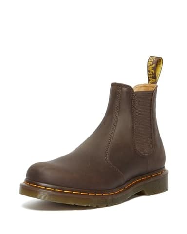 Dr. Martens Men's 27486201 Boots, Dark Brown Crazy Horse, 5 UK