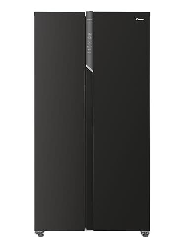 CANDY CHSBSV 5172EBKN Total No Frost American Style Fridge Freezer - Black - E Rated