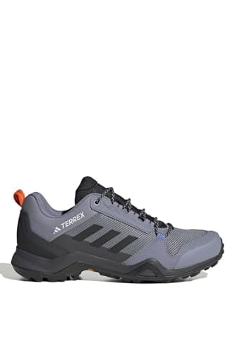 adidas Men's Terrex AX3 Gore-TEX Hiking Shoes, Silver Violet/Core Black/Blue Fusion, 10 UK
