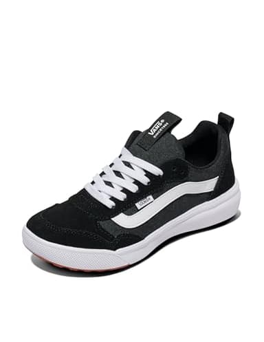 Vans Women's Sneaker, Suede Canvas Black White, 6.5 UK