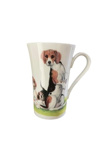 Roy Kirkham - Fluted Mug - Beagle