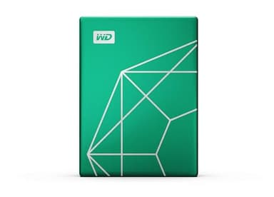 WD 2TB My Passport Ultra Portable Hard Drive HDD, 20th Anniversary Emerald Drive, USB-C, with Backup Software and Password Protection - WDBJXT0020BGN-WESN