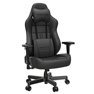 Anda Seat Dark Demon Dragon Gaming Chair for Adults - Ergonomic Video Game Seat, Reclining Office Computer Chair, Neck & Lumbar Back Support - Large Black Premium PVC Leather Desk Seat