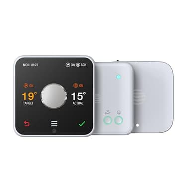 Hive Thermostat for Heating & Hot Water Control (Convential Boilers), With Hive Nano 3 Hub, White, A Convential Boiler is Required
