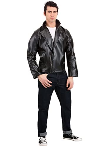 Plus Size Grease T-Birds Jacket Fancy Dress Costume 2X
