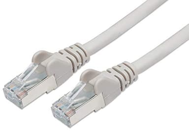 PremiumCord 10m Ethernet LAN Patch Cable, CAT6a S-FTP Shielding, RJ45, LSOH, AWG 26/7, 10 Gbit, Grey