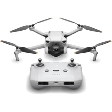 DJI Mini 3 – Lightweight 3x Mechanical Gimbal Mini Camera Drone with 4K HDR Video, 38-min Flight Time, up to 32800ft (10km) Video Transmission, True Vertical Shooting, GPS Auto Return Integrated