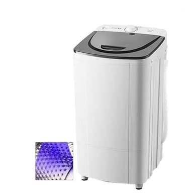 10kg Spin Dryer, Energy&Power Saving Spinner, 360° blue light, 2800 RPM Portable Clothes Dryer, Gravity Drain dryer