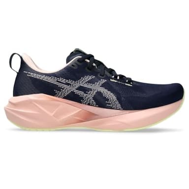 ASICS Women's NOVABLAST 5 Sneaker, Midnight/Breeze, 6 UK