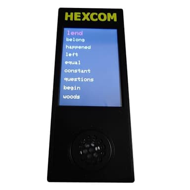 HexCom - Word Generator, Word Bank, Ghost Hunting Equipment, Paranormal Kit, Gear, Tools, K2, EMF, EVP