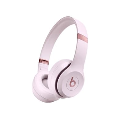 Beats Solo 4 – Wireless Bluetooth On-Ear Headphones, Apple & Android Compatible, Up to 50 hours of Battery Life – Cloud Pink