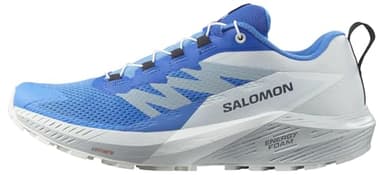 SALOMON Sense Ride Men's Trail Running Shoes, Cushioning and Response, Versatile Grip, and Lightweight Upper, Ibiza Blue, 10